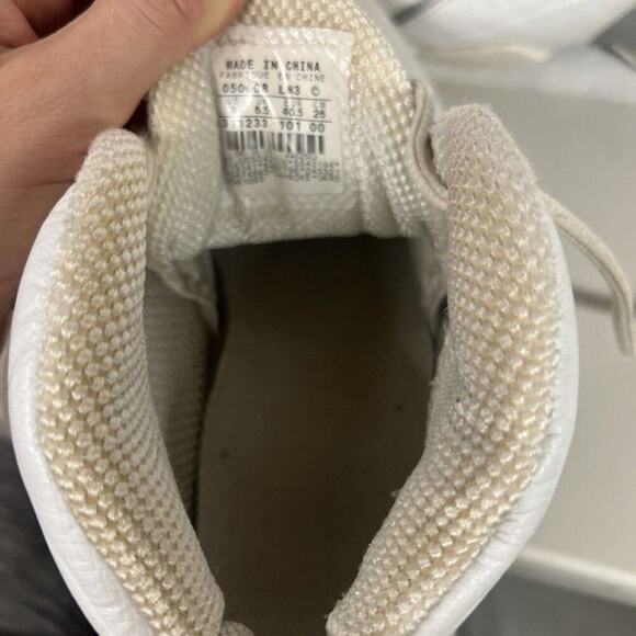 Vintage Nike Shox Revolution Womens Training Shoes Sz 9 Silver White 311233-101 - Picture 3 of 12